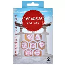 Набор кубиков Japanese Dice Set, Cherry Blossoms Petals, 7 шт.